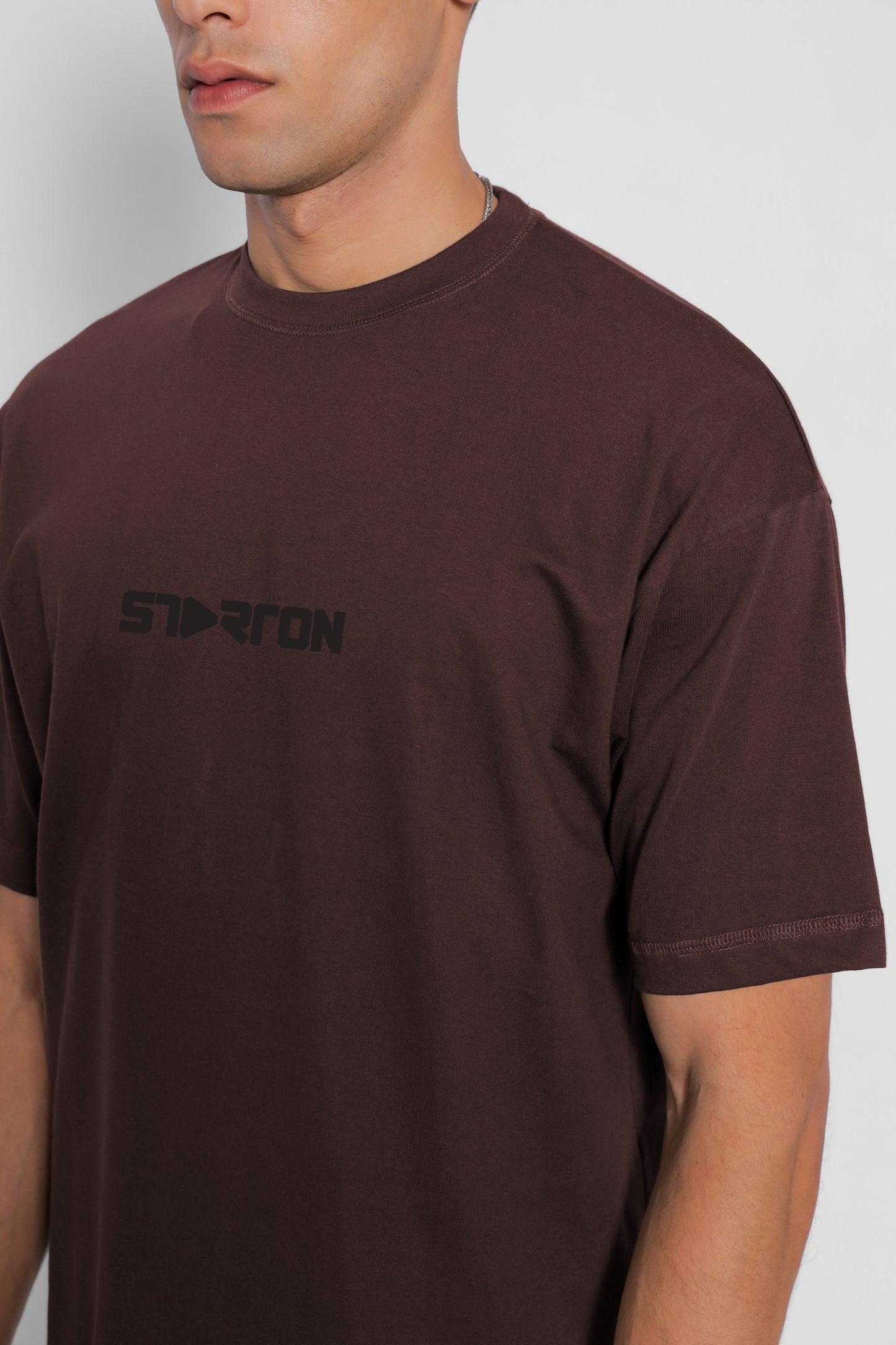 Starton Apparel 100% Cotton Oversize Loose Fit Drop Shoulder Cyber City Print