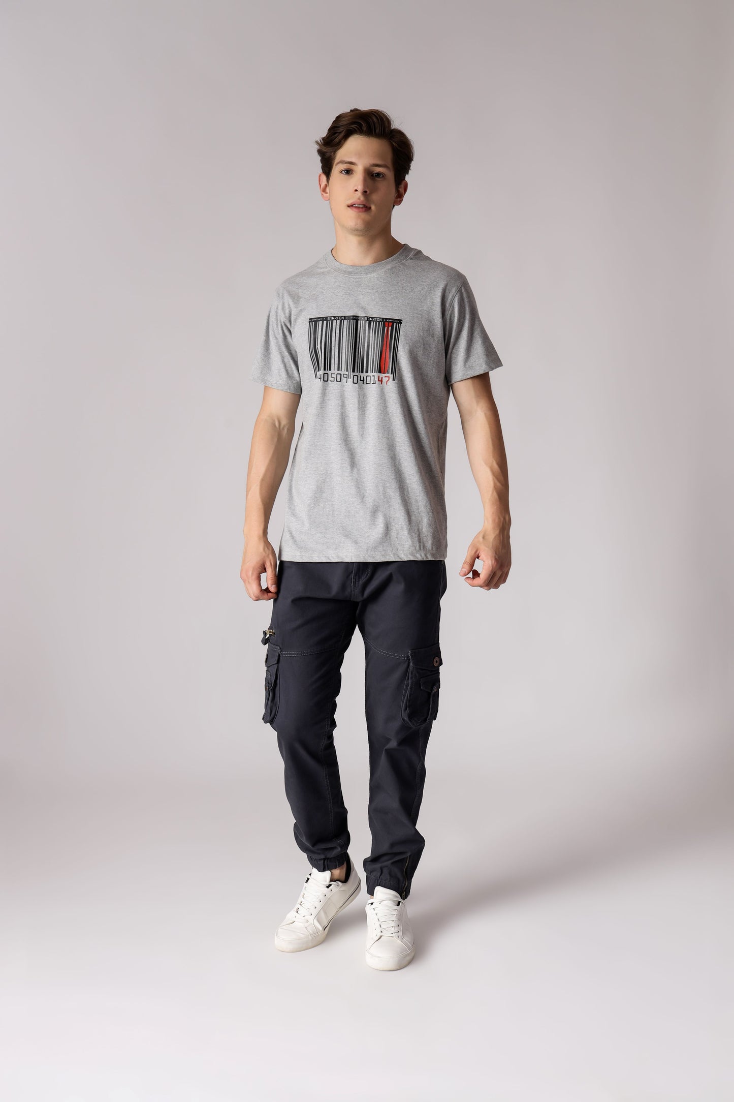 Starton Round Neck Hitman47 T-Shirt (STM-012)