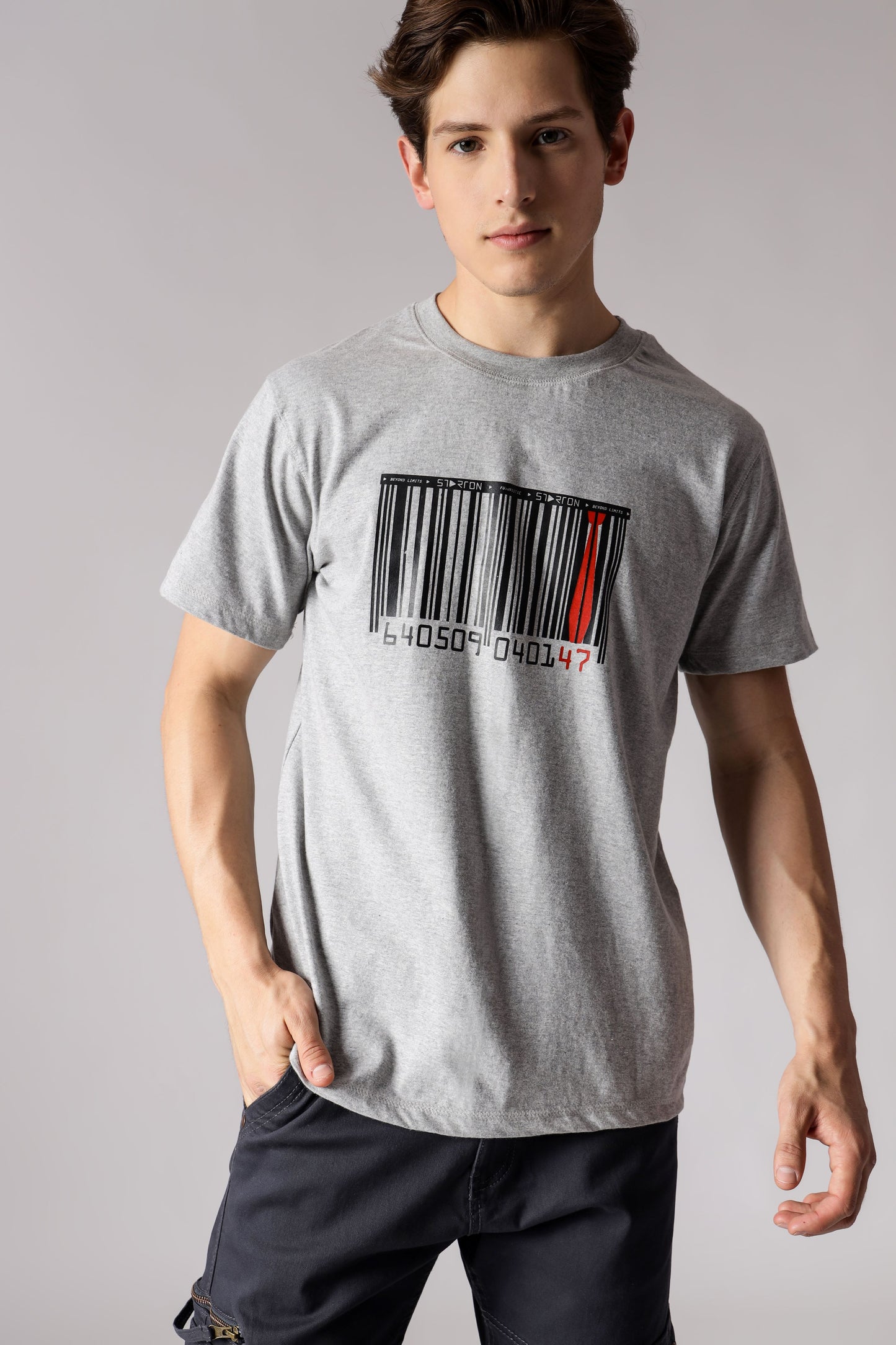 Starton Round Neck Hitman47 T-Shirt (STM-012)