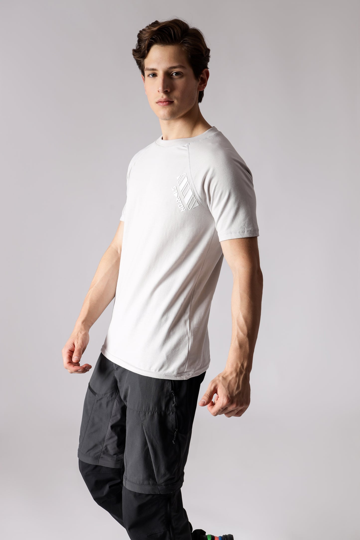 Starton Apparel Smart Slim Fit pre Combed Cotton (Bio-Washed) 180 GSM Short Sleeve T Shirt for Men (STM-007)