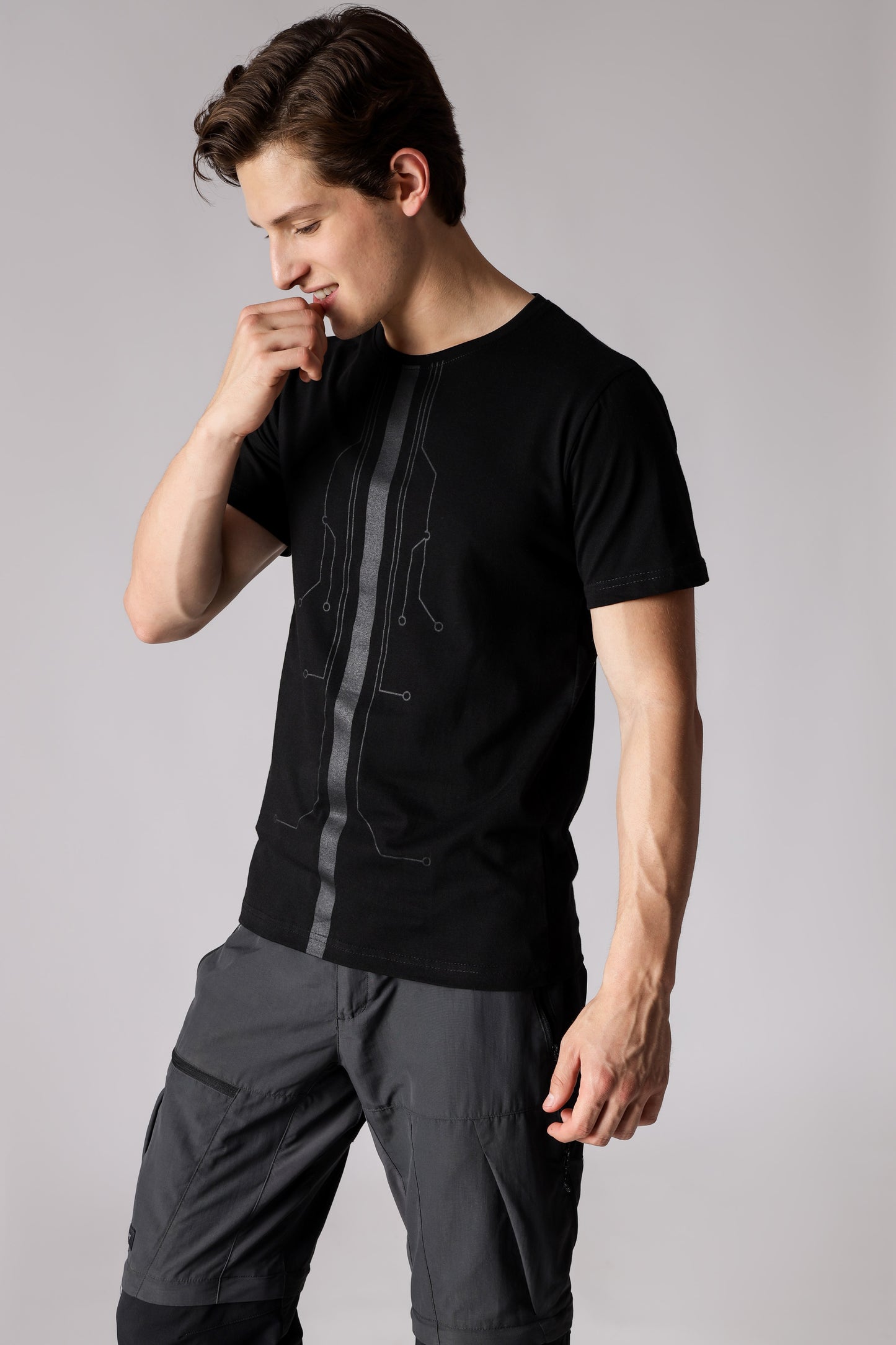 Starton Apparel Men's Regular Fit Round Neck Half Sleeved Comfortable T-Shirt Midway (STM-013)