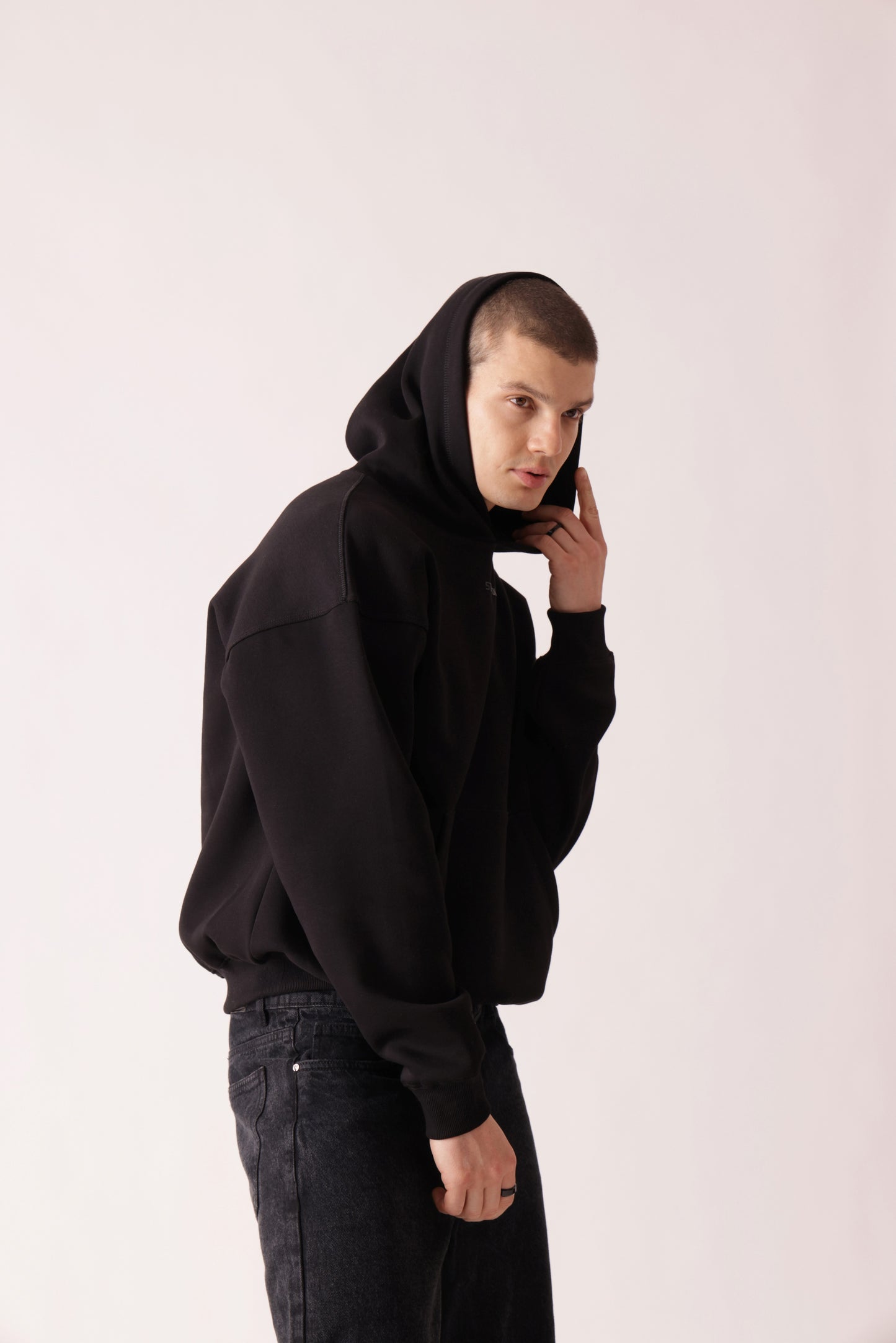 Starton Apparel Pure Cotton Fleece 450 GSM Oversized Hoodie Men