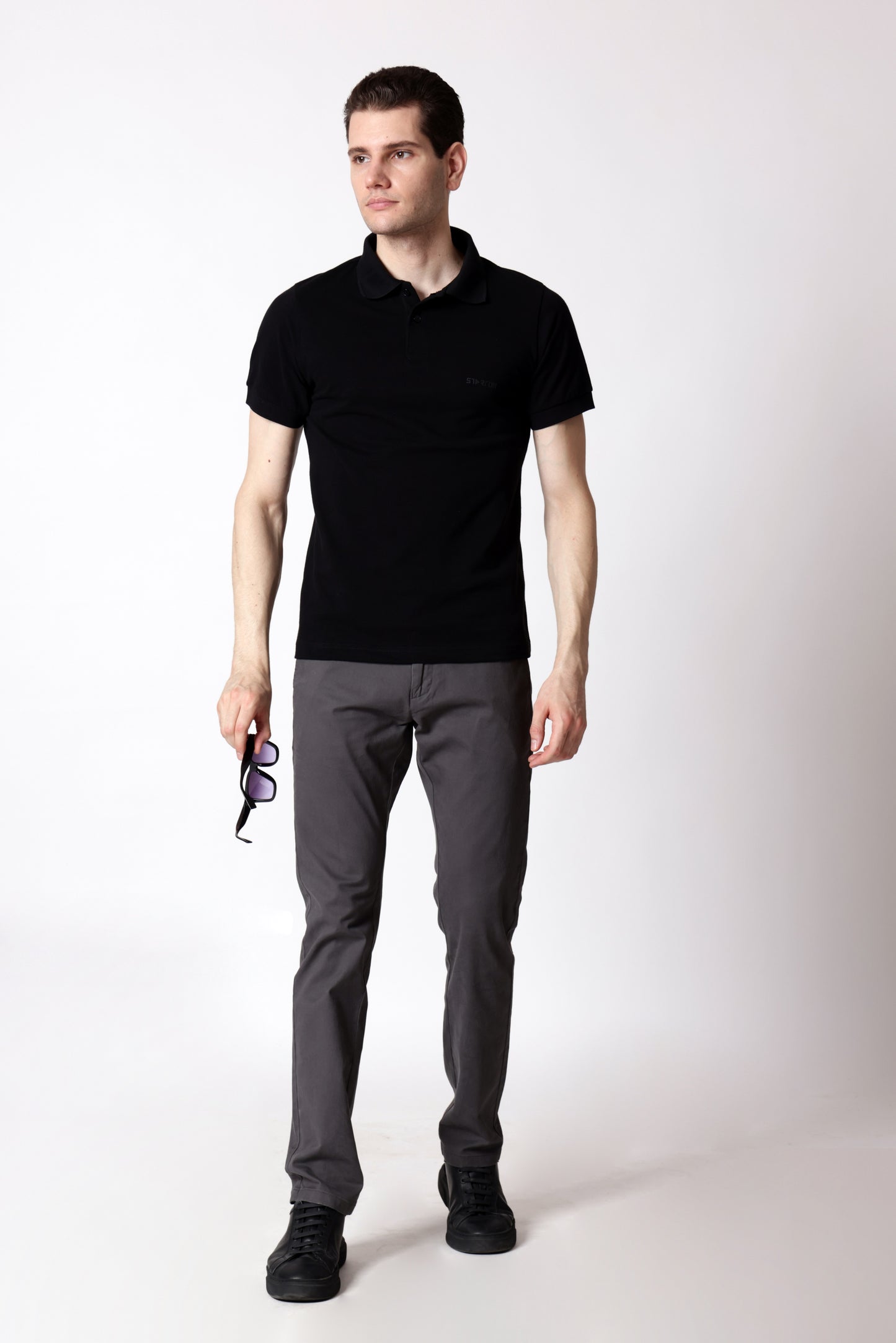 Starton Apparel 100% Cotton Polo T-Shirt Men