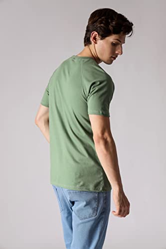 Starton Men's Round Neck T-Shirt Short Sleeve 3D Print Level Up (STM-011)