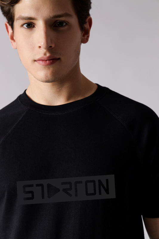 Starton Apparel Men's Round Neck T-Shirt Pure Pre Combed Cotton Bio-Washed Solid Color (STM-004)