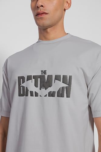 Starton Apparel 100% Cotton DC Batman Joker Graphic T-Shirt, Oversized Fit, Front & Back Print, for Men & Boys