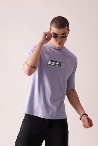 Starton Apparel 100% Pure Cotton Drop Shoulder Oversized Fit T-Shirt for Men Extraction Anime Front and Back Print (STM-037)