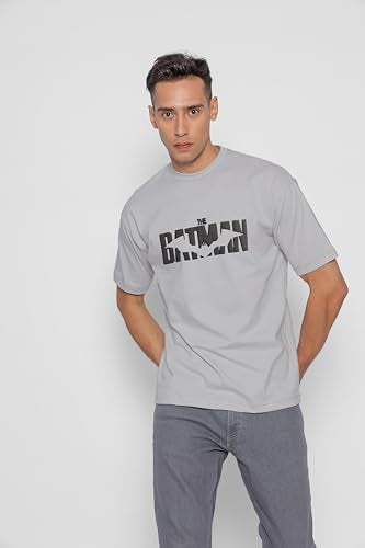 Starton Apparel 100% Cotton DC Batman Joker Graphic T-Shirt, Oversized Fit, Front & Back Print, for Men & Boys