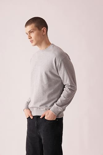 Starton Apparel Oversized Sweatshirt for Men 100% Cotton Terry 280GSM Heavy French Terry Sweatshirt Basic