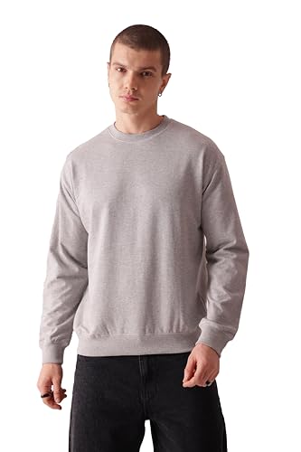 Starton Apparel Oversized Sweatshirt for Men 100% Cotton Terry 280GSM Heavy French Terry Sweatshirt Basic