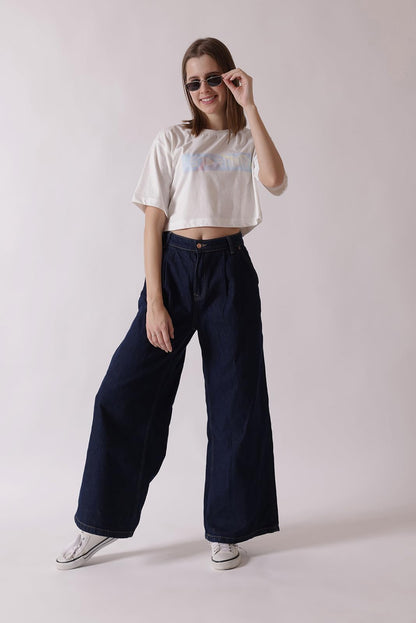 Starton Apparel Oversized Crop Top for Women | Oversized Cropped T-Shirts Printed T-Shirt