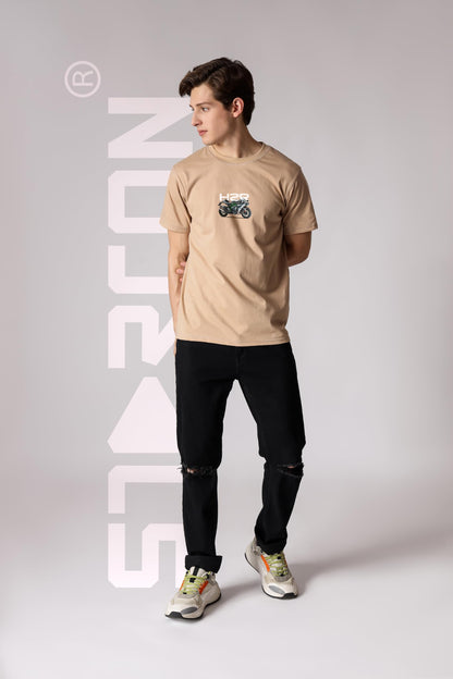 Starton Apparel Men's Cotton T-Shirt Supercar Superbike Graphic Print Regular Fit