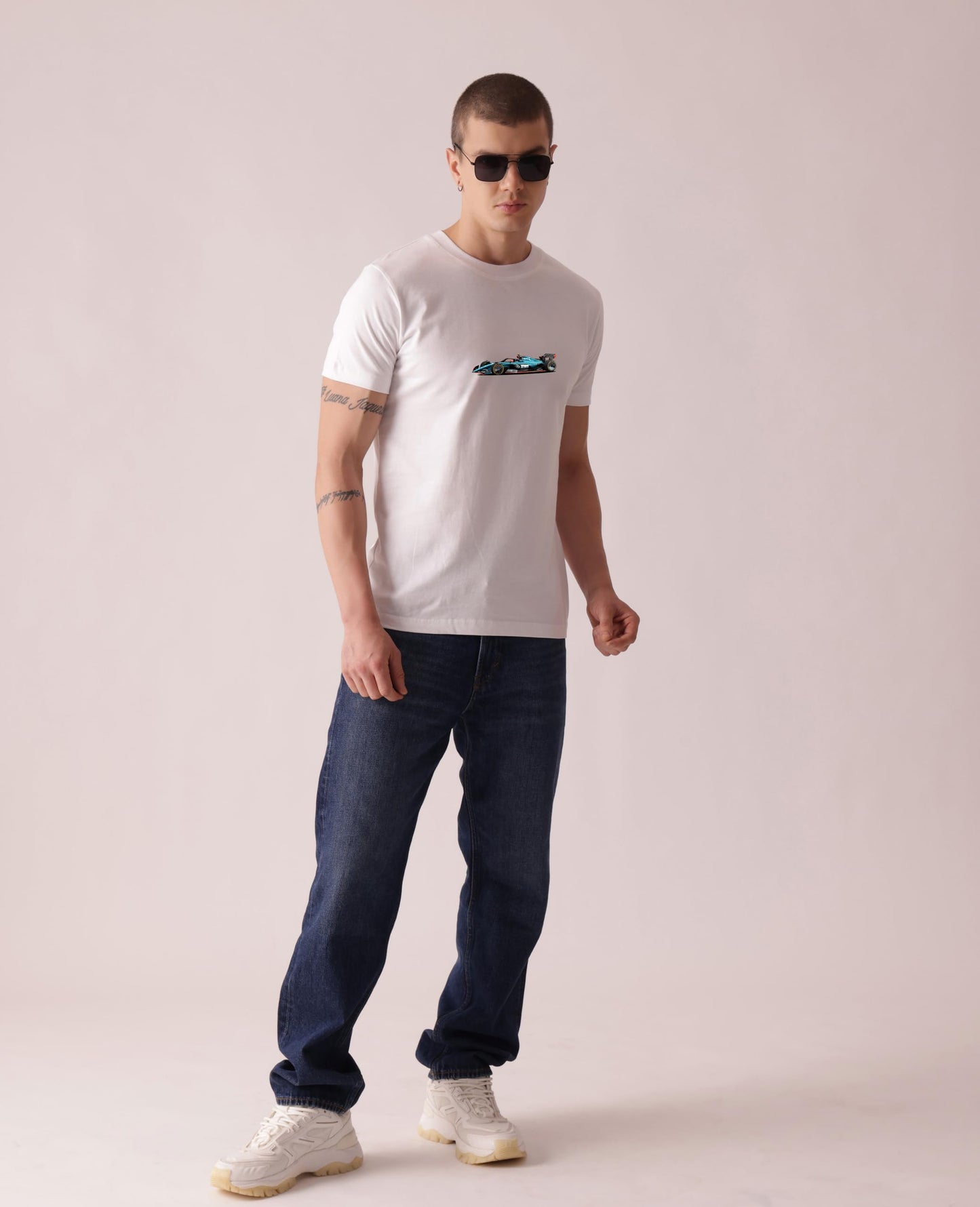 Starton Apparel Men's Cotton T-Shirt Supercar Superbike Graphic Print Regular Fit