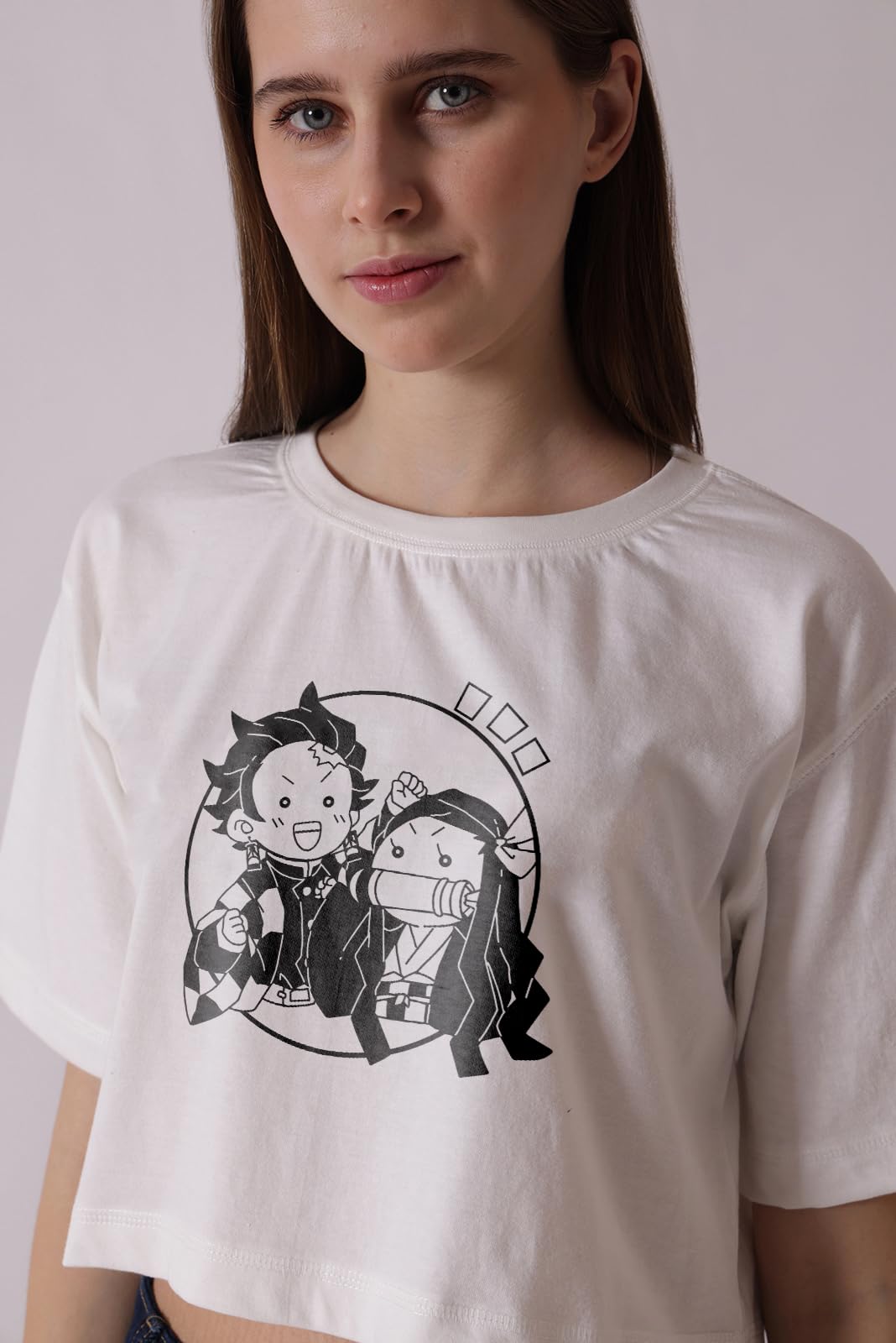 Demon Slayer Crop Top — Women's