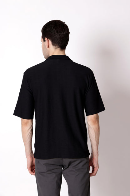 Starton Apparel Men's Textured Casual Shirts, Half Sleeve, Plain, Stylish, Fancy