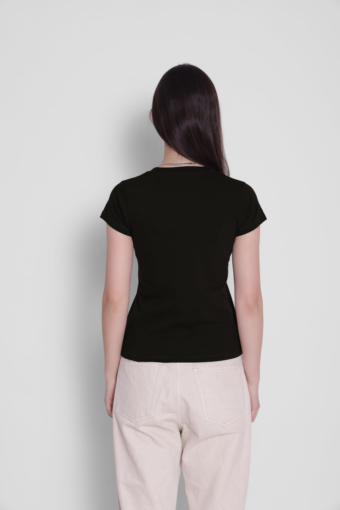 Starton Apparel Women's Regular Fit Round Neck T-Shirt for Women