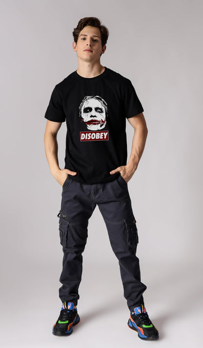 Starton Apparel 100% Cotton DC Batman Joker Graphic T-Shirt, Oversized Fit, Front & Back Print, for Men & Boys