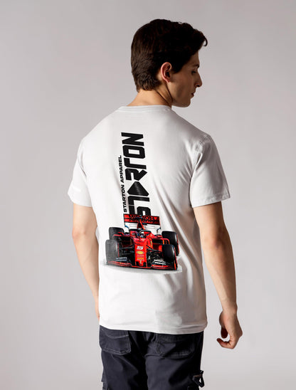 Starton Apparel Men's Cotton T-Shirt Supercar Superbike Graphic Print Regular Fit
