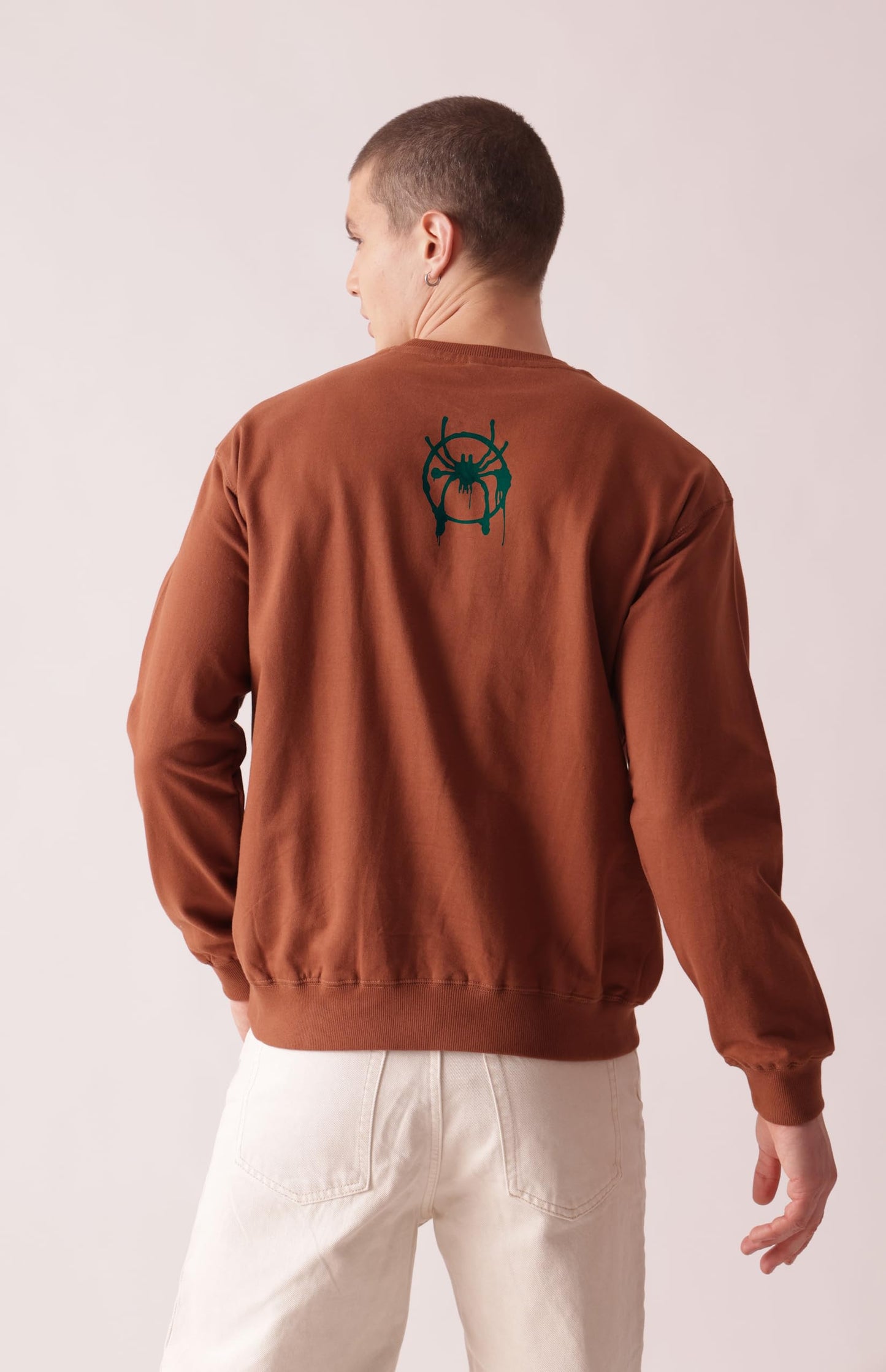 Starton Apparel Premium Oversized Sweatshirt for Men, 100% Cotton Terry 300GSM, Marvel Superhero Anime Graphic Print, Drop Shoulder