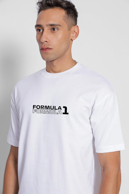 Starton Apparel Unisex Cotton T-Shirt from ula 1 Supercar Graphic Print Oversized Fit