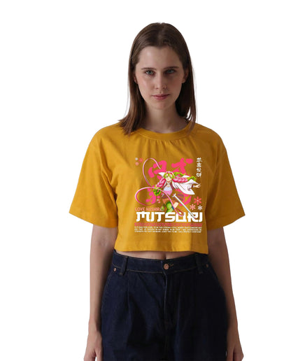 Demon Slayer Crop Top — Women's