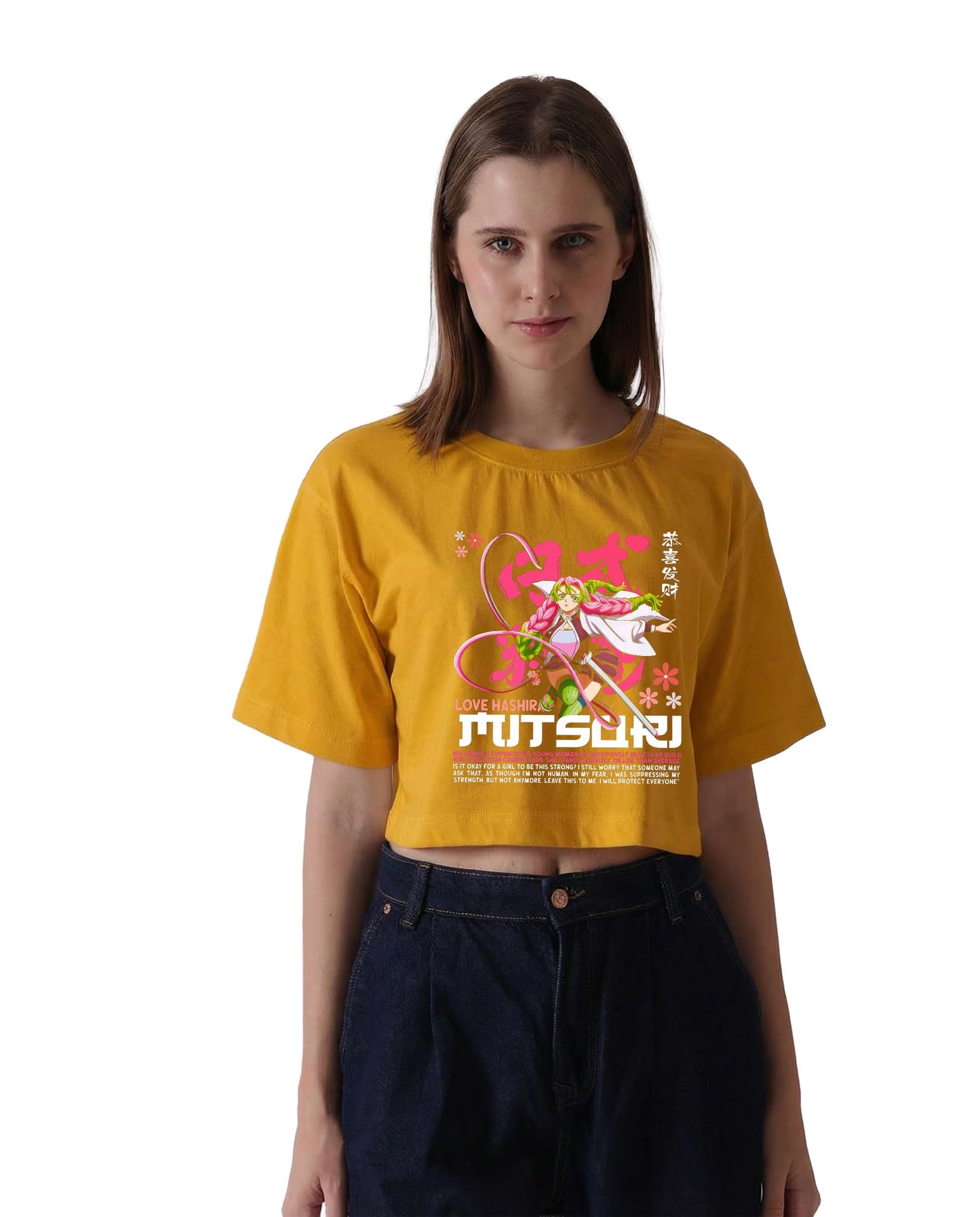 Demon Slayer Crop Top — Women's