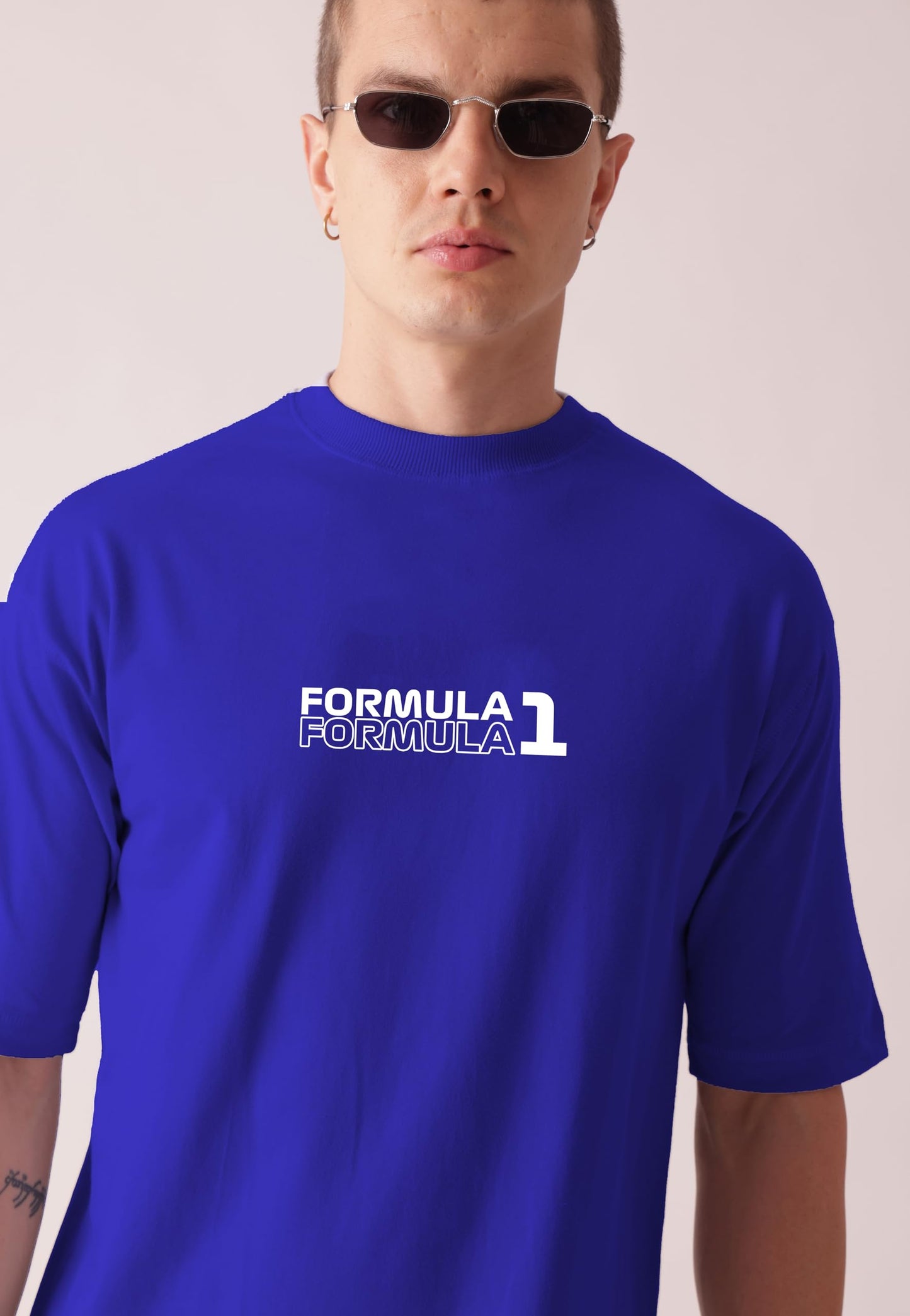 Starton Apparel Unisex Cotton T-Shirt from ula 1 Supercar Graphic Print Oversized Fit