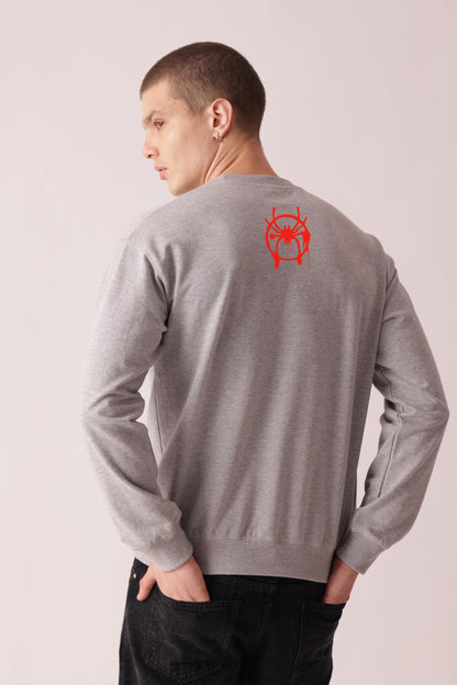 Starton Apparel Premium Oversized Sweatshirt for Men, 100% Cotton Terry 300GSM, Marvel Superhero Anime Graphic Print, Drop Shoulder