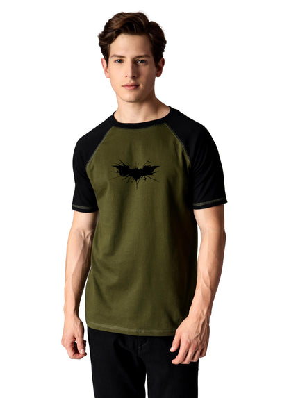 Starton Apparel Cotton T-Shirt for Men Regular Fit Raglan Sleeve Anime Superhero Graphic Print Combo Pack of 2