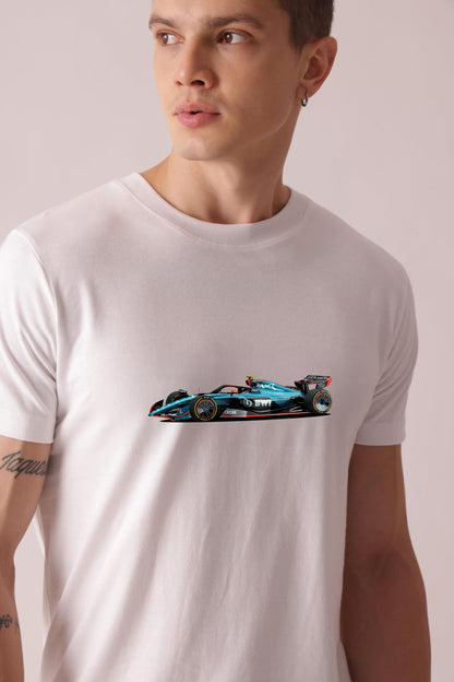 Starton Apparel Men's Cotton T-Shirt Supercar Superbike Graphic Print Regular Fit