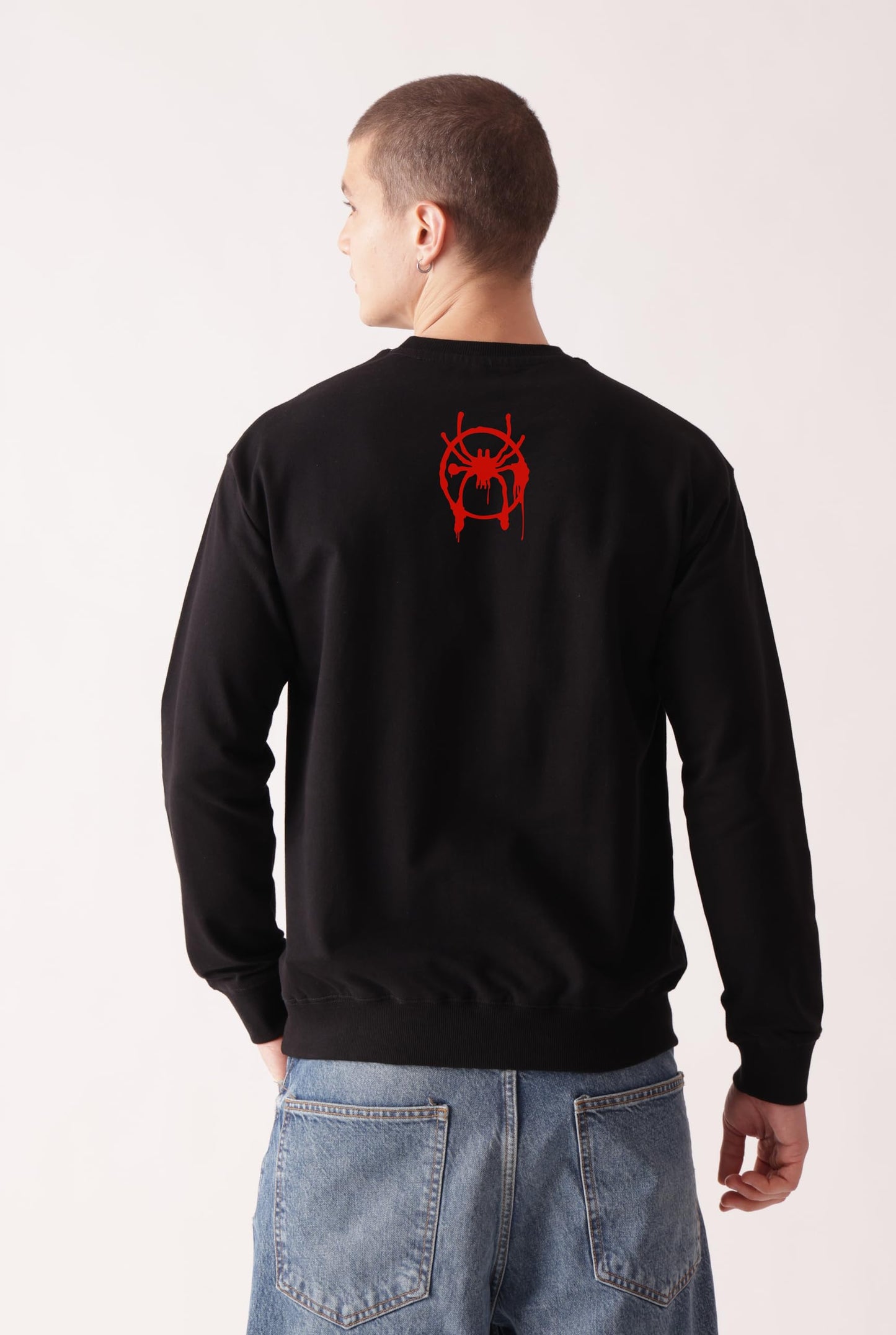 Starton Apparel Premium Oversized Sweatshirt for Men, 100% Cotton Terry 300GSM, Marvel Superhero Anime Graphic Print, Drop Shoulder
