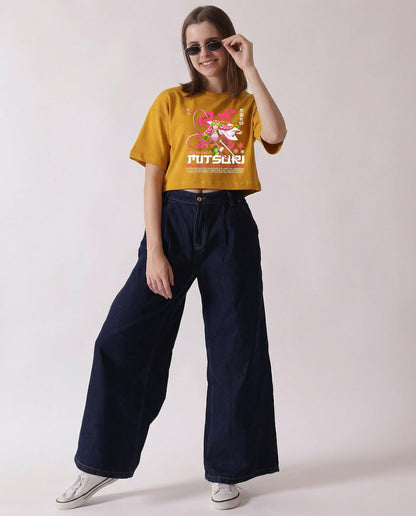 Demon Slayer Crop Top — Women's