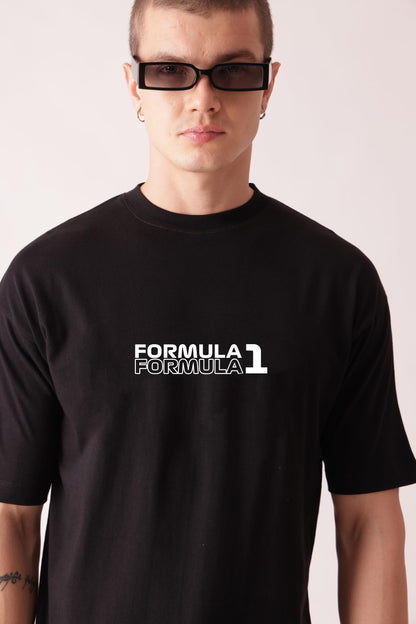 Starton Apparel Unisex Cotton T-Shirt from ula 1 Supercar Graphic Print Oversized Fit