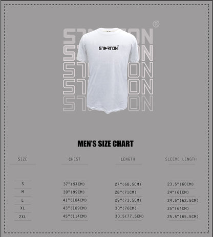 Starton Apparel Men's Pure Cotton Raglan Sleeve Crew Neck T-Shirt for Men Gym Alpha Print