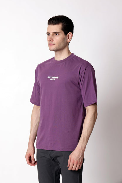 Starton Apparel 100% Pure Cotton Drop Shoulder Oversized Fit T-Shirt for Men Futuristic Cyberpunk Techwear Front and Back Print (STM-035)