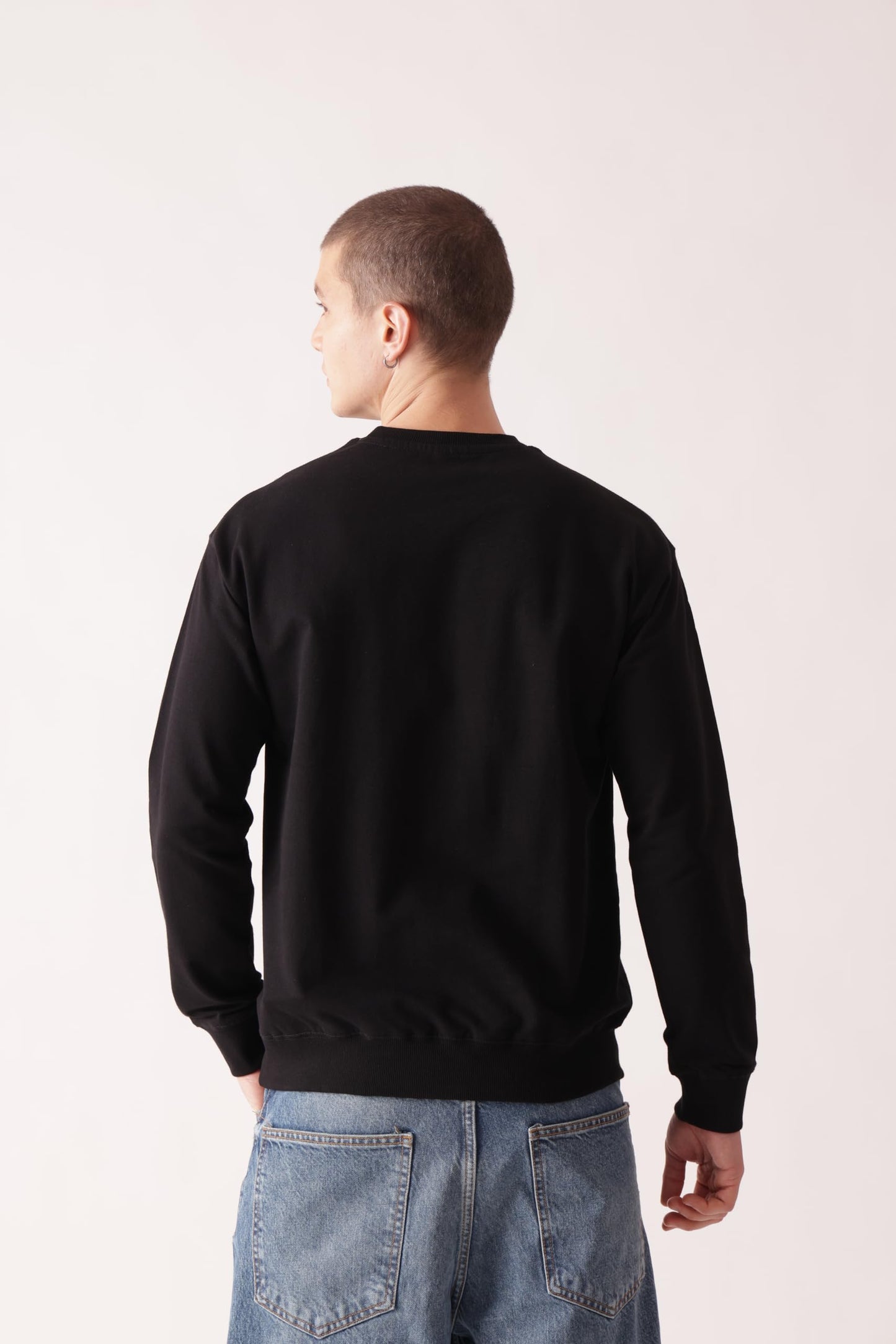 Starton Apparel Oversized Sweatshirt for Men 100% Cotton Terry 280GSM Heavy French Terry Sweatshirt Basic