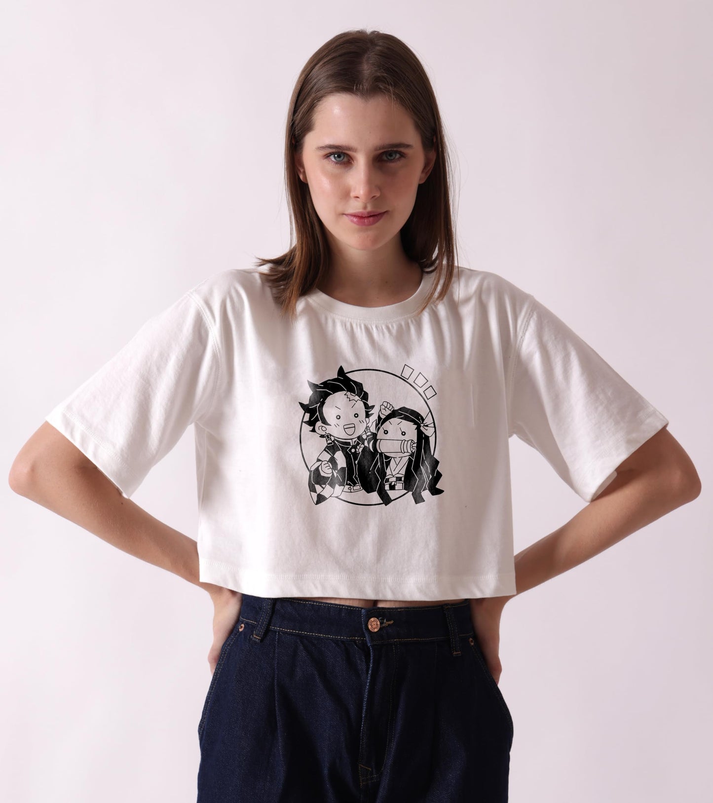 Demon Slayer Crop Top — Women's