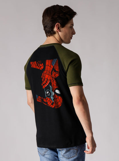 Starton Apparel Cotton T-Shirt for Men Regular Fit Raglan Sleeve Anime Superhero Graphic Print Combo Pack of 2