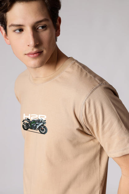 Starton Apparel Men's Cotton T-Shirt Supercar Superbike Graphic Print Regular Fit