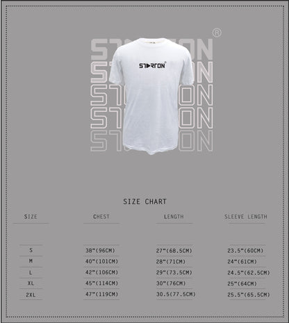 Starton Apparel Men's Round Neck T-Shirt Combed Cotton Bio-Washed 180 GSM Gamer 60FPS (STM-015)