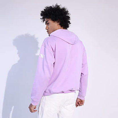 z Starton Apparel Men's Oversized Hoodie Heavy Weight 3D Print Typo