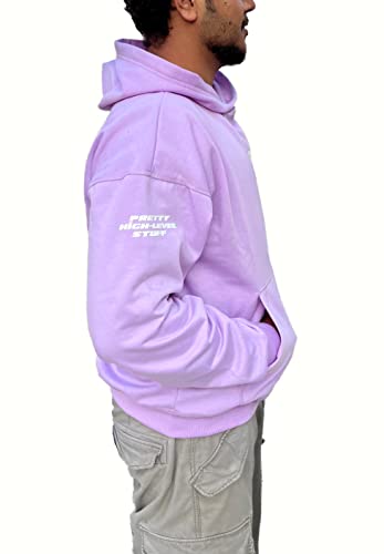 z Starton Apparel Men's Oversized Hoodie Heavy Weight 3D Print Typo