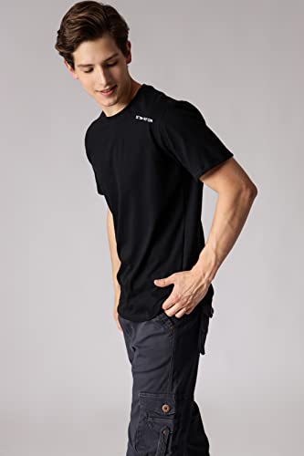 Starton Apparel XP Mixup 3D Print | Back Printed t Shirt for Men | Pre Combed Cotton (Bio-Washed) 180 GSM (STM-022)