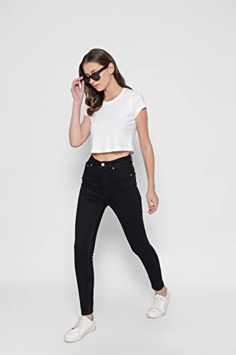 Starton Apparel Trendy Women's Round Neck 100% Pure pre Combed Cotton Coverstitched Crop Tops for Women (STW-001)